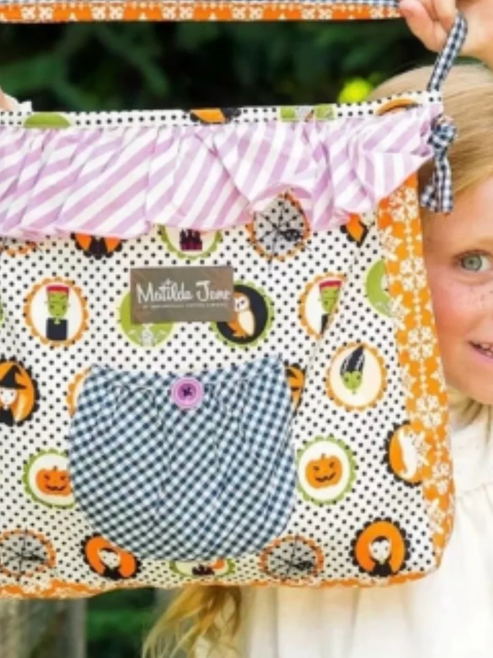Matilda Jane Somethings Brewing Candy Bag for Halloween